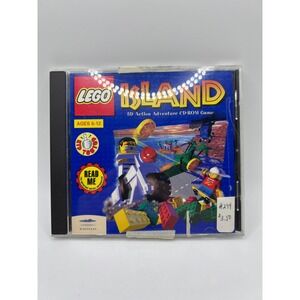 Vintage LEGO Island 3D Action Adventure CD-ROM Game 1997 Kids Games NOT TESTED